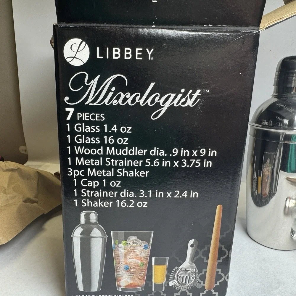 Libbey mixologist piece